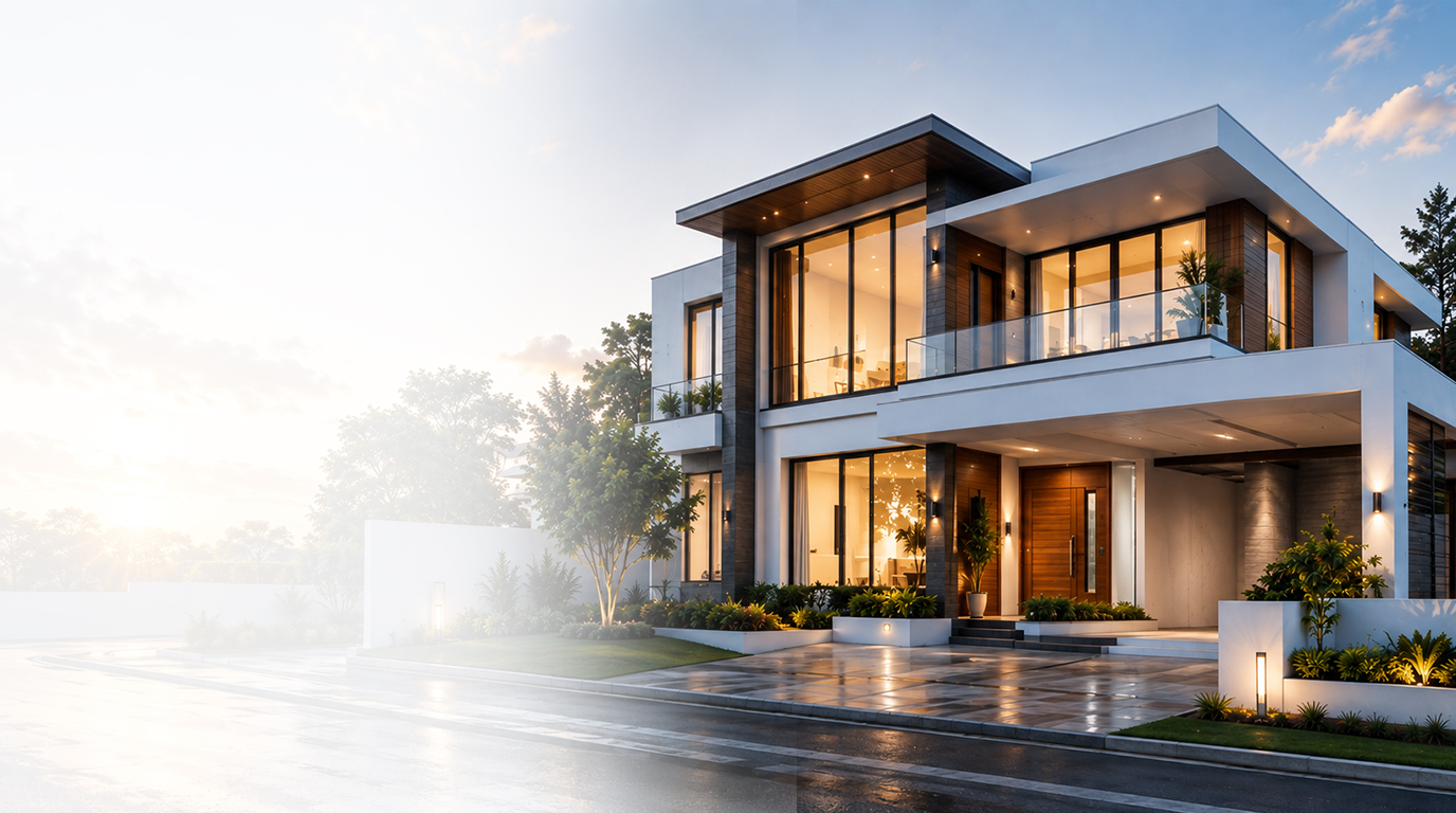 Modern residential property